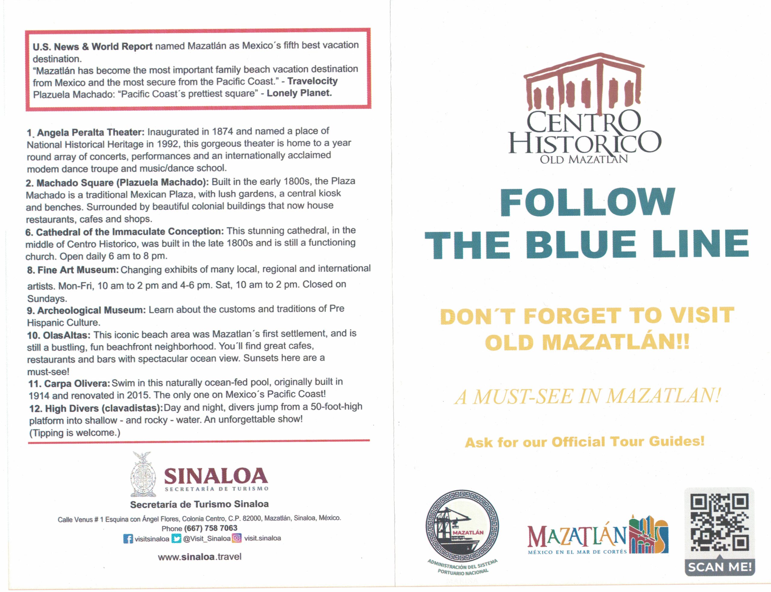 Blue Line Map - page 1